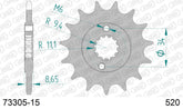Pignone AFAM 73305-15 passo 520 HUSQVARNA 401 SVARTPILEN 2017  -2023